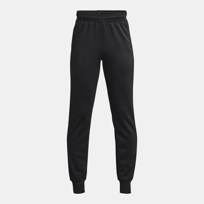Under Armour Pantalon de jogging Armour Fleece® pour garçon Noir / Noir YXS (122 - 127 cm)